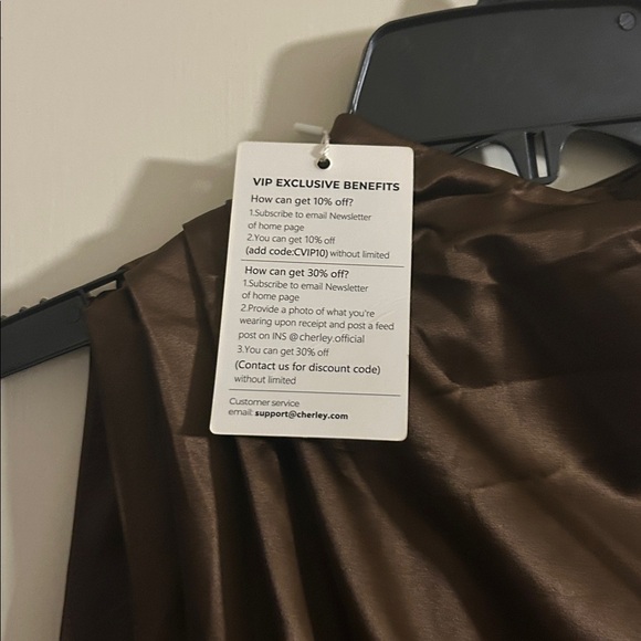 Chic Brown Halter Maxi Dress - Picture 3 of 5